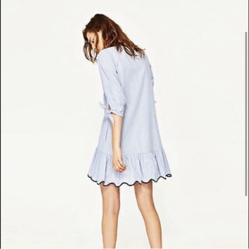 NWT contrasting Zara dress size medium